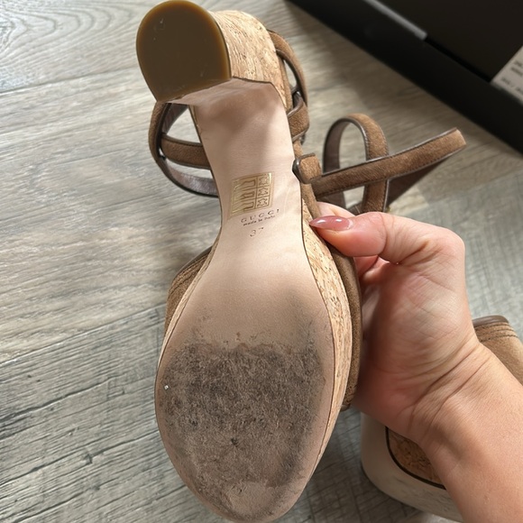 Gucci suede heel - Picture 3 of 5